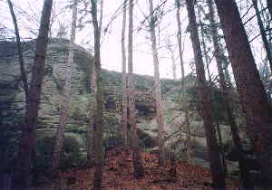 hrad Pa�ez � st�na