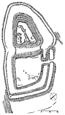 hrad Lev�n � ter�nn� n��rt