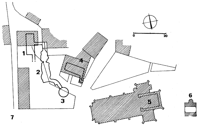 hrad Miletín – náèrt