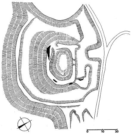 hrad Pustohrad � n��rt