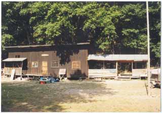 Tábořiště v Havlovicích nad Úpou: postarší foto.