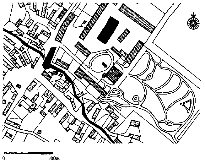 tvrz v Dětenicích – katastr