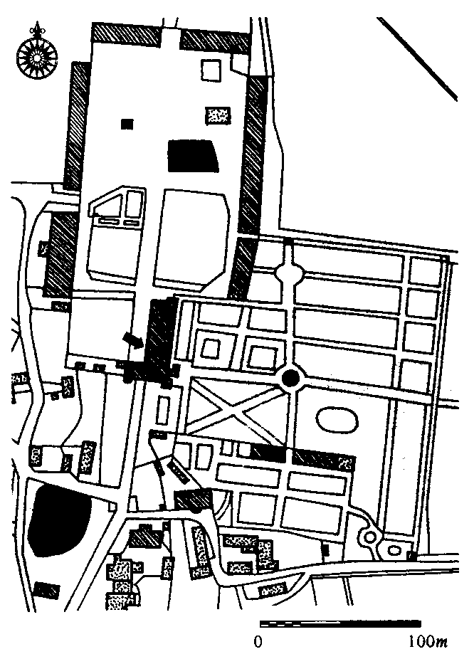 tvrz v Holovousích – katastr