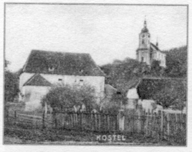 tvrz v Konecchlumí – pohled na tvrz