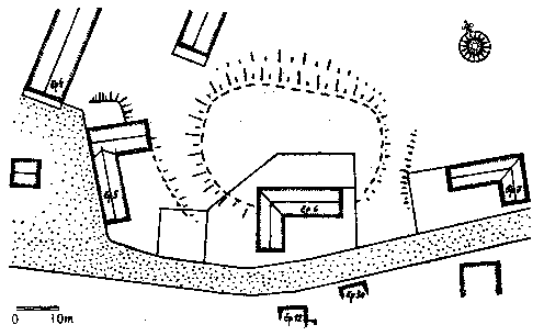 tvrz v Petrovi�k�ch � pl�n