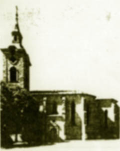 kostel sv. ignáce v jičíně - pohled od jihu